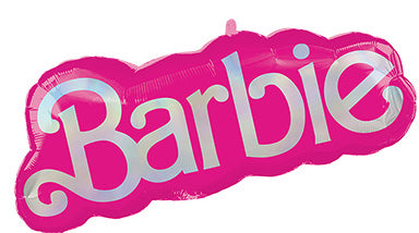 Globo de aluminio Barbie SuperShape de 32 pulgadas, paquete de 5