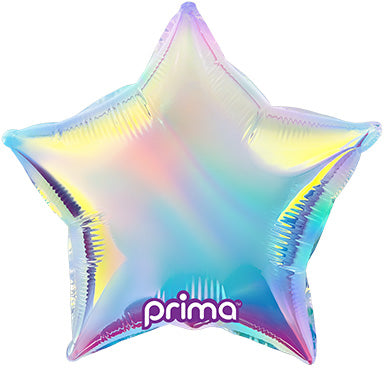 10in Primadescent STAR - Foil Balloon - 6 Pack