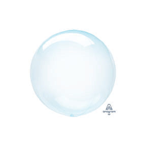 Globo Crystal Clearz AZUL PETITE, paquete de 10