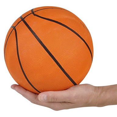 Mini baloncesto de 7 pulgadas