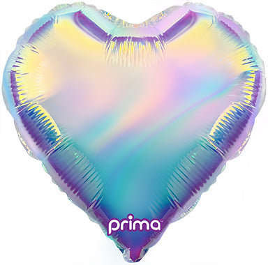 18in Primadescent HEART Foil Balloon (Pkg)