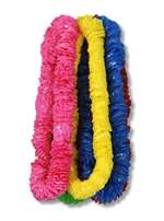 Poly Leis Assorted Colors 2¼in x 36in