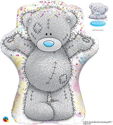 Paquete de globos de aluminio Tatty Teddy Celebrates de 36 pulgadas