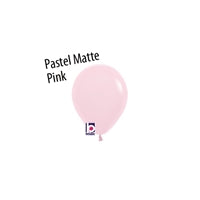 Bolsa de globos de látex Sempertex rosa pastel mate de 5 pulgadas de 100