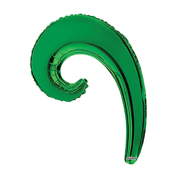 Kurly Wave VERDE de 14 pulgadas, paquete de 10