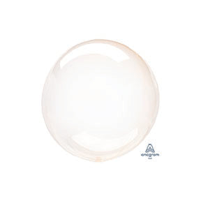 Globo Crystal Clearz NARANJA PETITE, paquete de 10