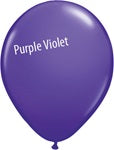 Bolsa Qualatex PÚRPURA VIOLETA de 11 pulgadas de 100