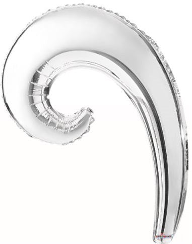 Kurly Wave SILVER de 36 pulgadas, paquete de 5