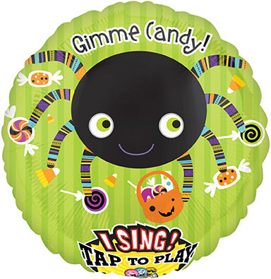 Paquete Gimme Candy Spider Sing-A-Tune de 28 pulgadas