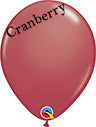 Bolsa Qualatex CRANBERRY de 11 pulgadas de 100