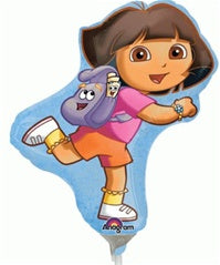 Dora explorando cuerpo completo en forma mini de 14 pulgadas