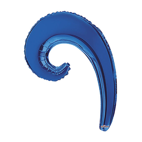 Kurly Wave AZUL de 14 pulgadas, paquete de 10