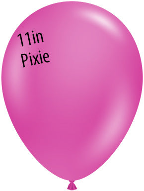 Globos TufTex redondos PIXIE de 11 pulgadas, bolsa de 100