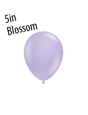 Globos TufTex redondos BLOSSOM de 5 pulgadas, bolsa de 50