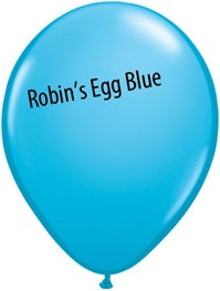 11 pulgadas Qualatex ROBIN'S EGG BLUE bolsa de 100