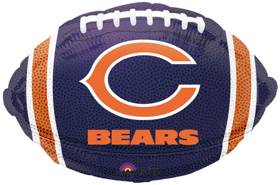 Fútbol americano CHICAGO BEARS NFL de 18 pulgadas, paquete de 5