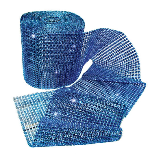 Bling Wrap Blue 4.75in x 10yd