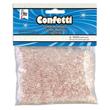 IRIDESCENT Plastic Confetti Shred