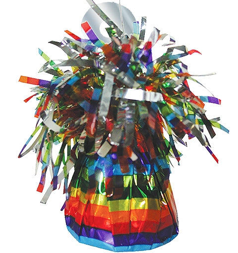 RAINBOW Foil Balloon Bouquet Weights