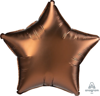 Luxe COCOA BROWN Star Balloon