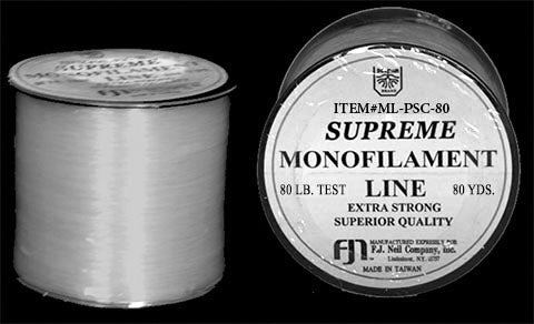 80lb Test Clear Monofilament