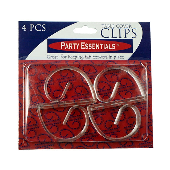 CLEAR Tablecover Clips