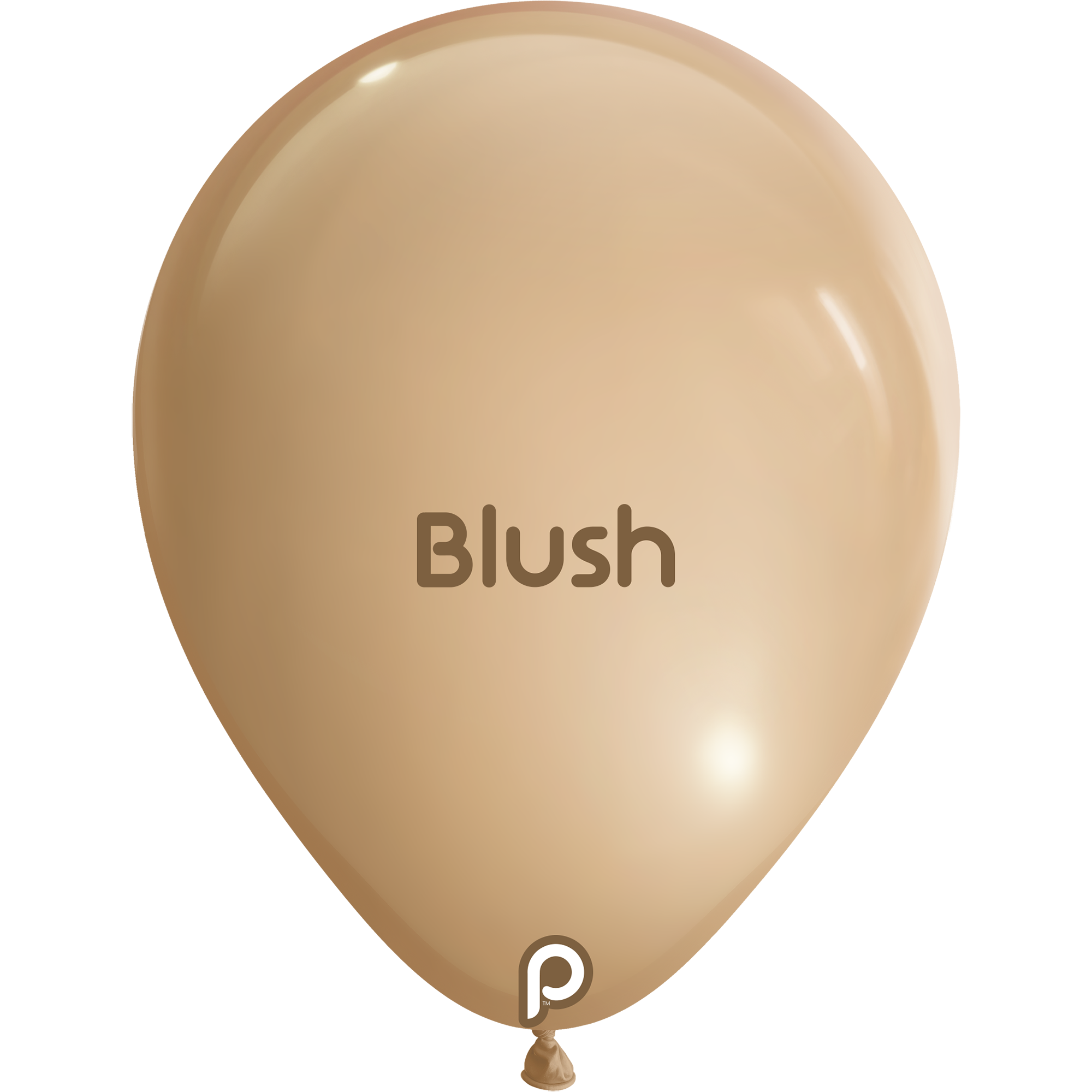 11in BLUSH Round Prima Latex Balloons - Bag of 100