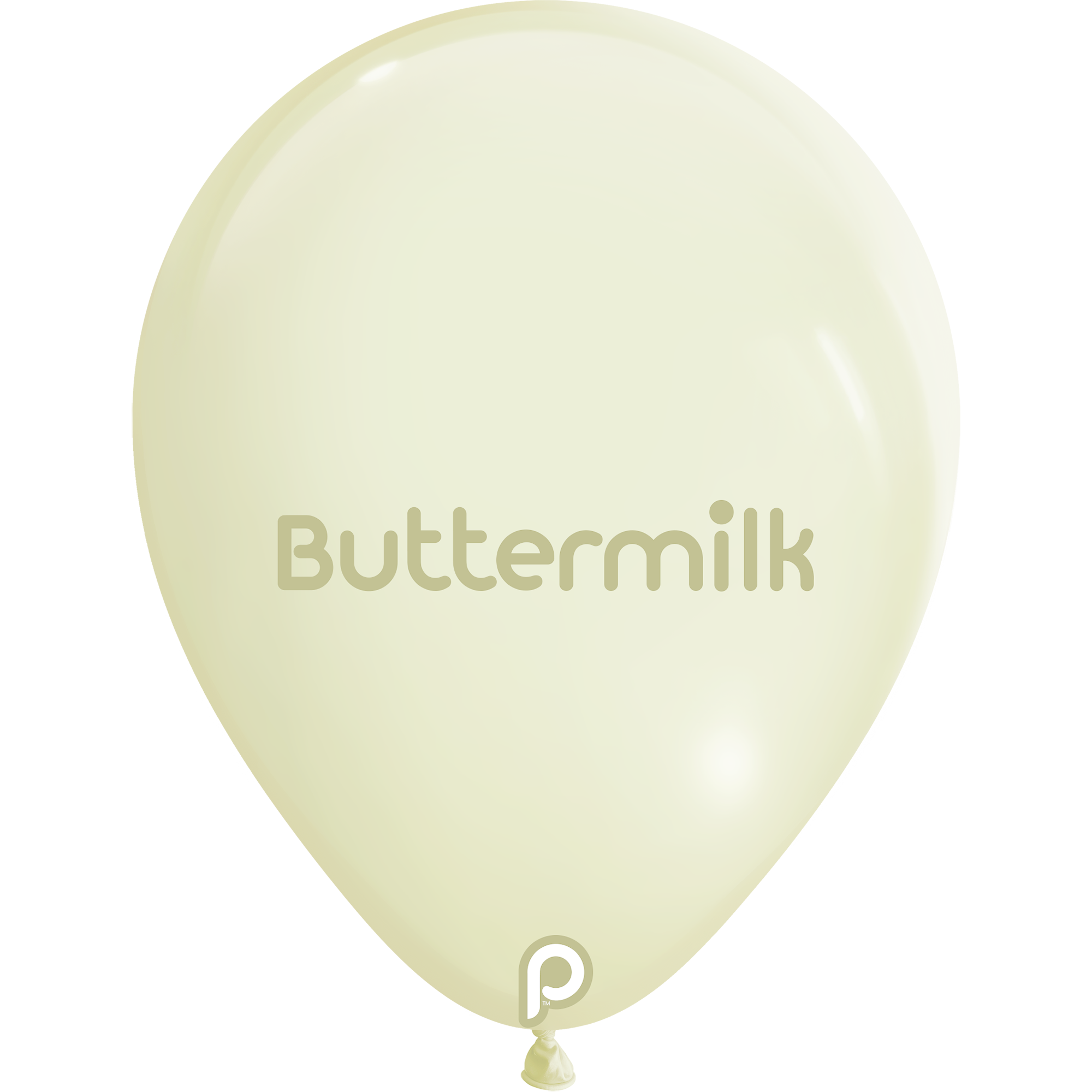 11in BUTTERMILK Round Prima Latex Balloons - Bag of 100