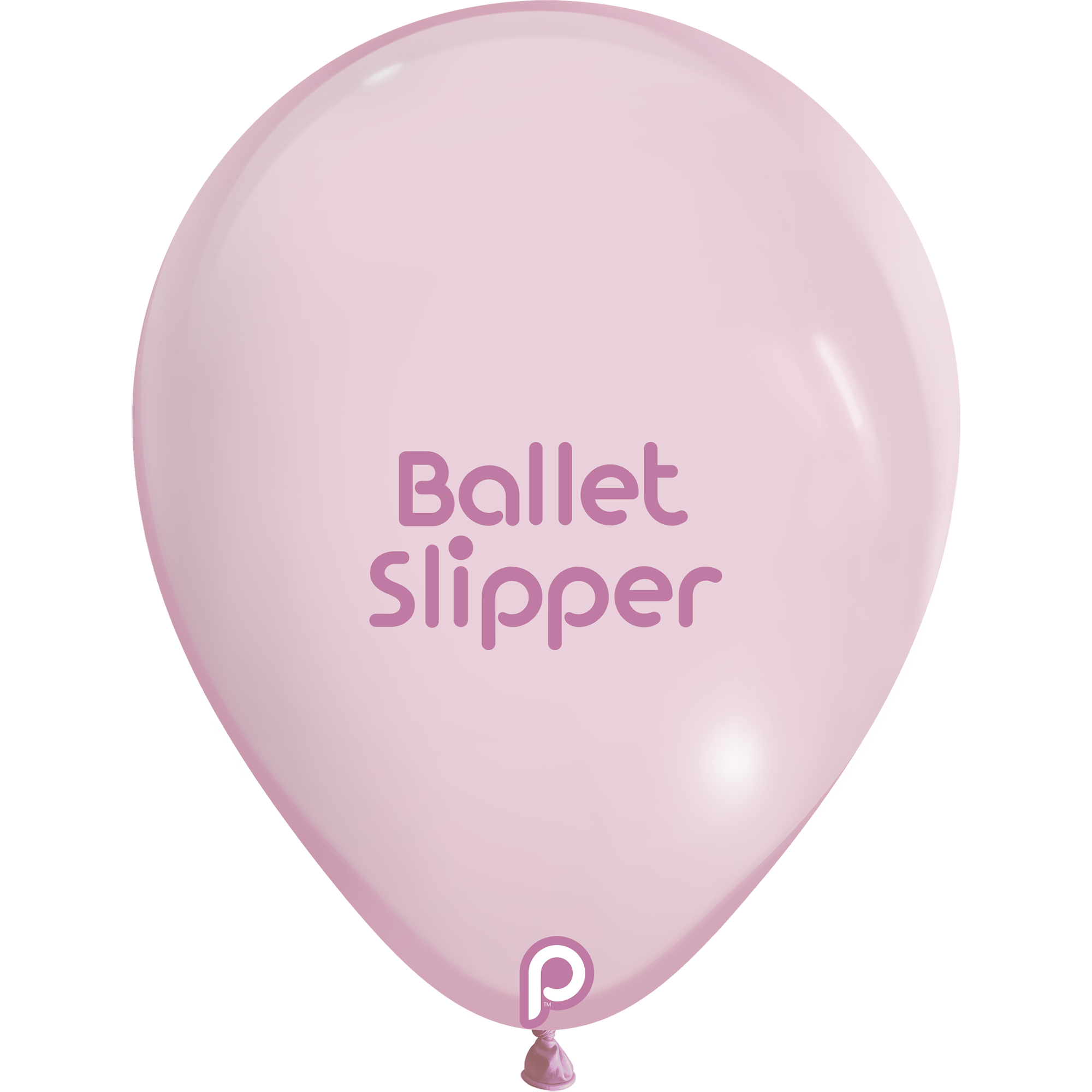 11in BALLET SLIPPER Round Prima Latex Balloons - Bag of 100