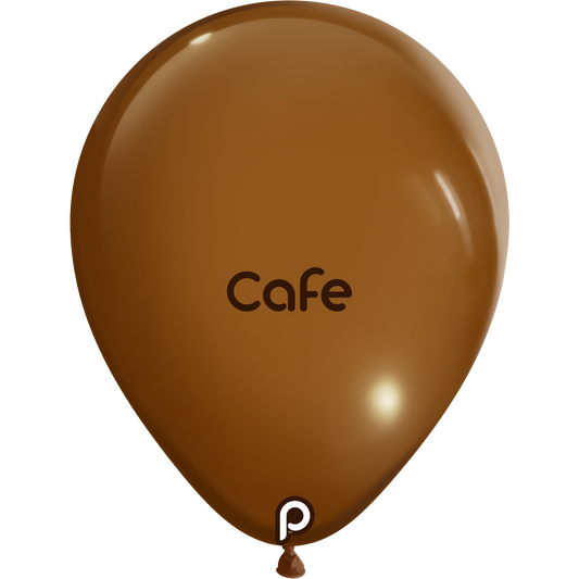 5in CAFE Round Prima Latex Balloons - Bag of 100