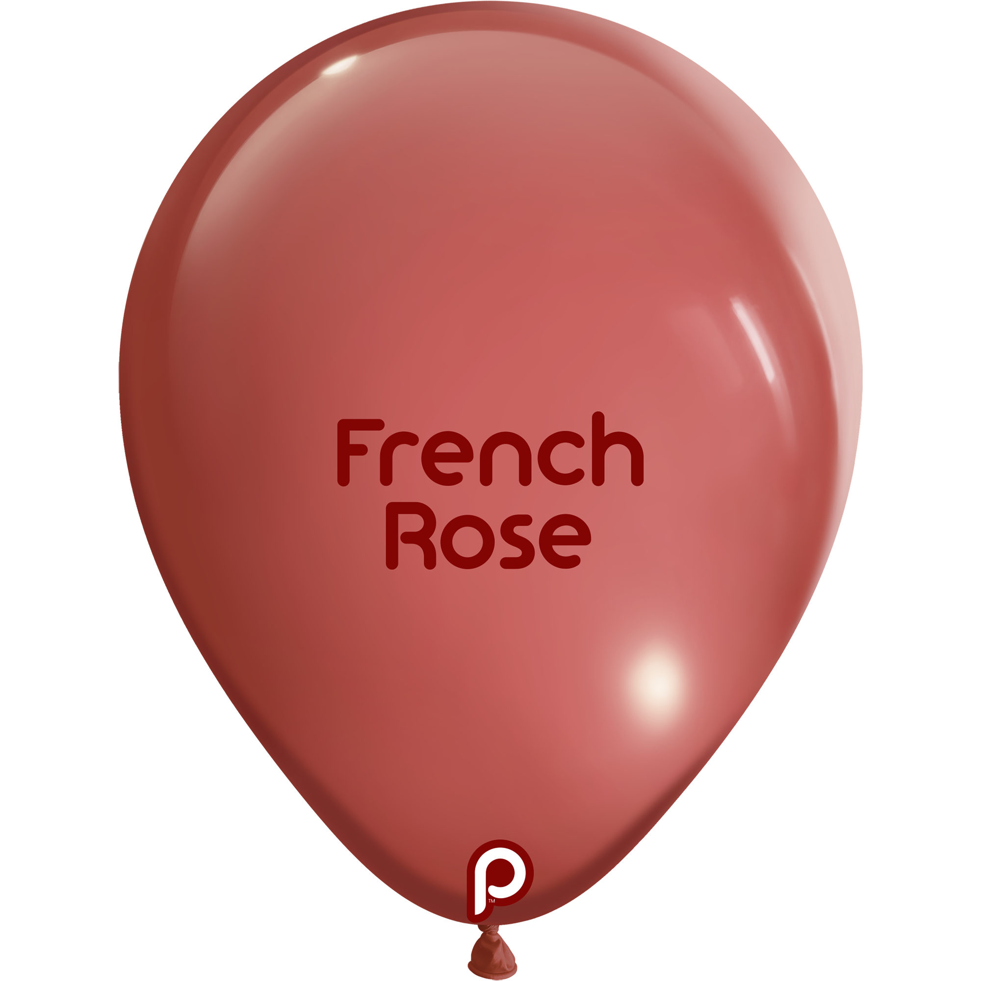 5in FRENCH ROSE Round Prima Latex Balloons - Bag of 100