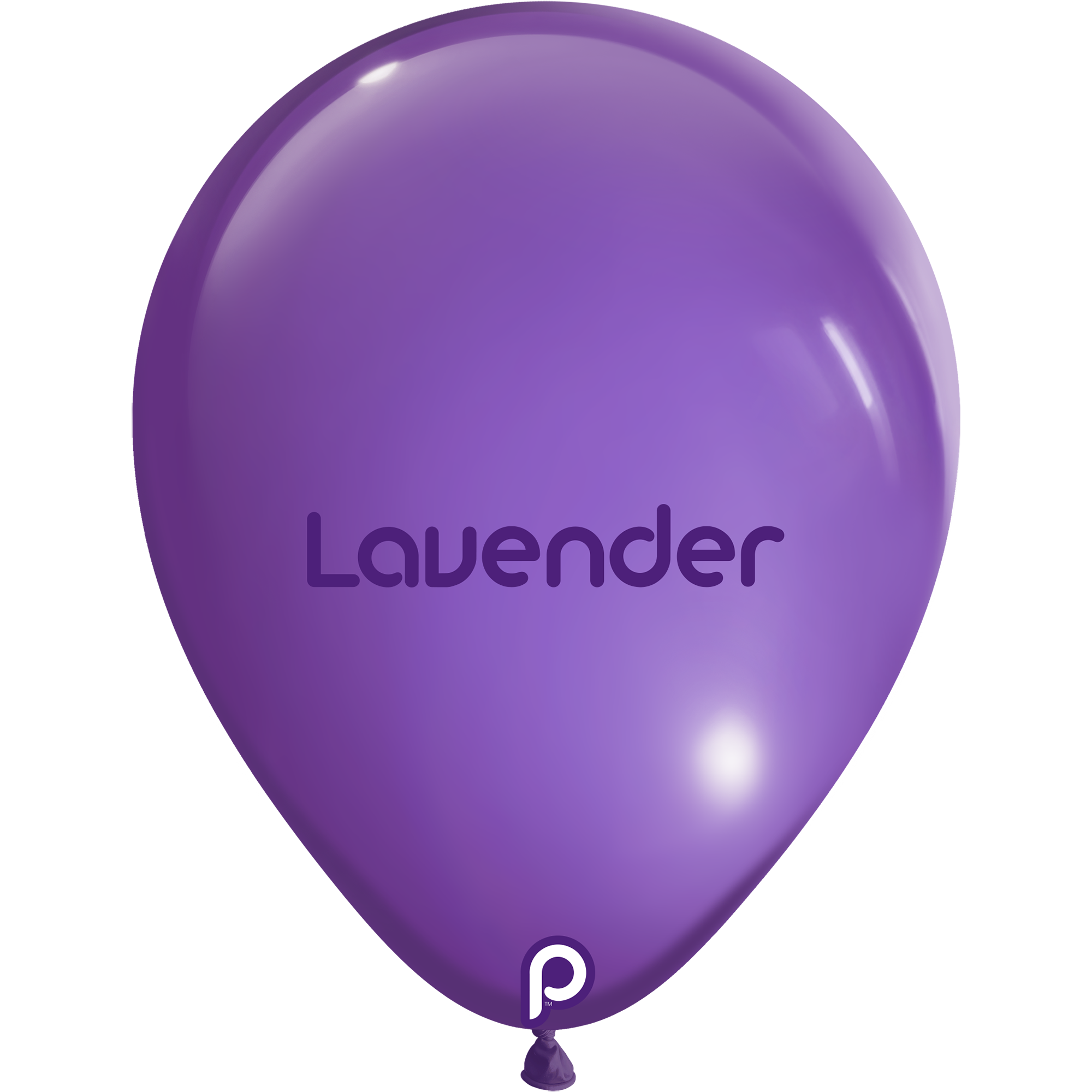 Globos de látex PRIMA redondos LAVANDA de 11 pulgadas, bolsa de 100