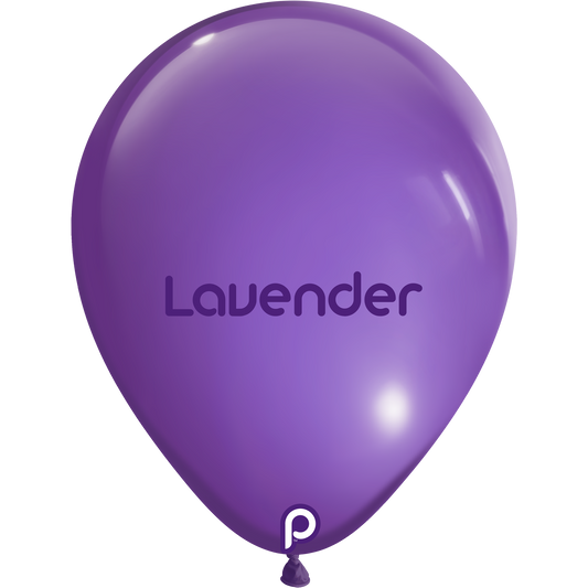 Globos de látex PRIMA redondos LAVANDA de 11 pulgadas, bolsa de 100