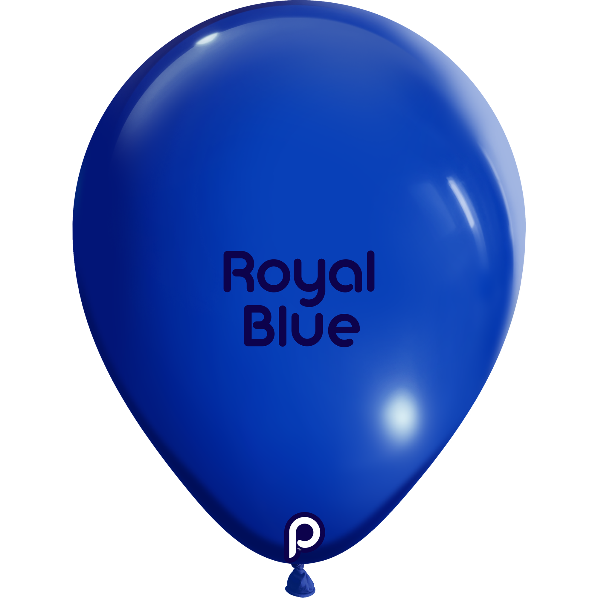 11in ROYAL BLUE Round Prima Latex Balloons - Bag of 100