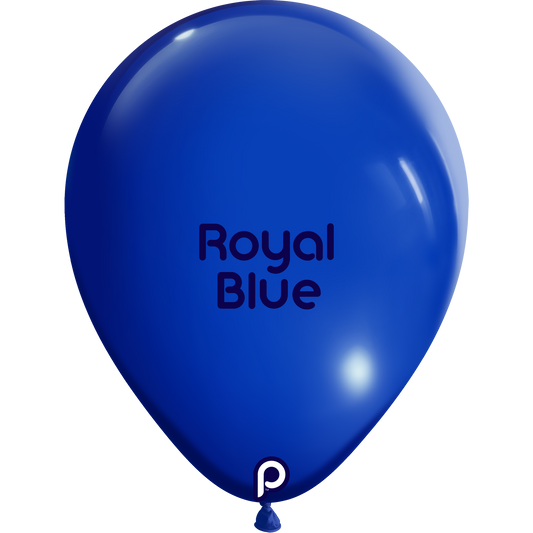 11in ROYAL BLUE Round Prima Latex Balloons - Bag of 100