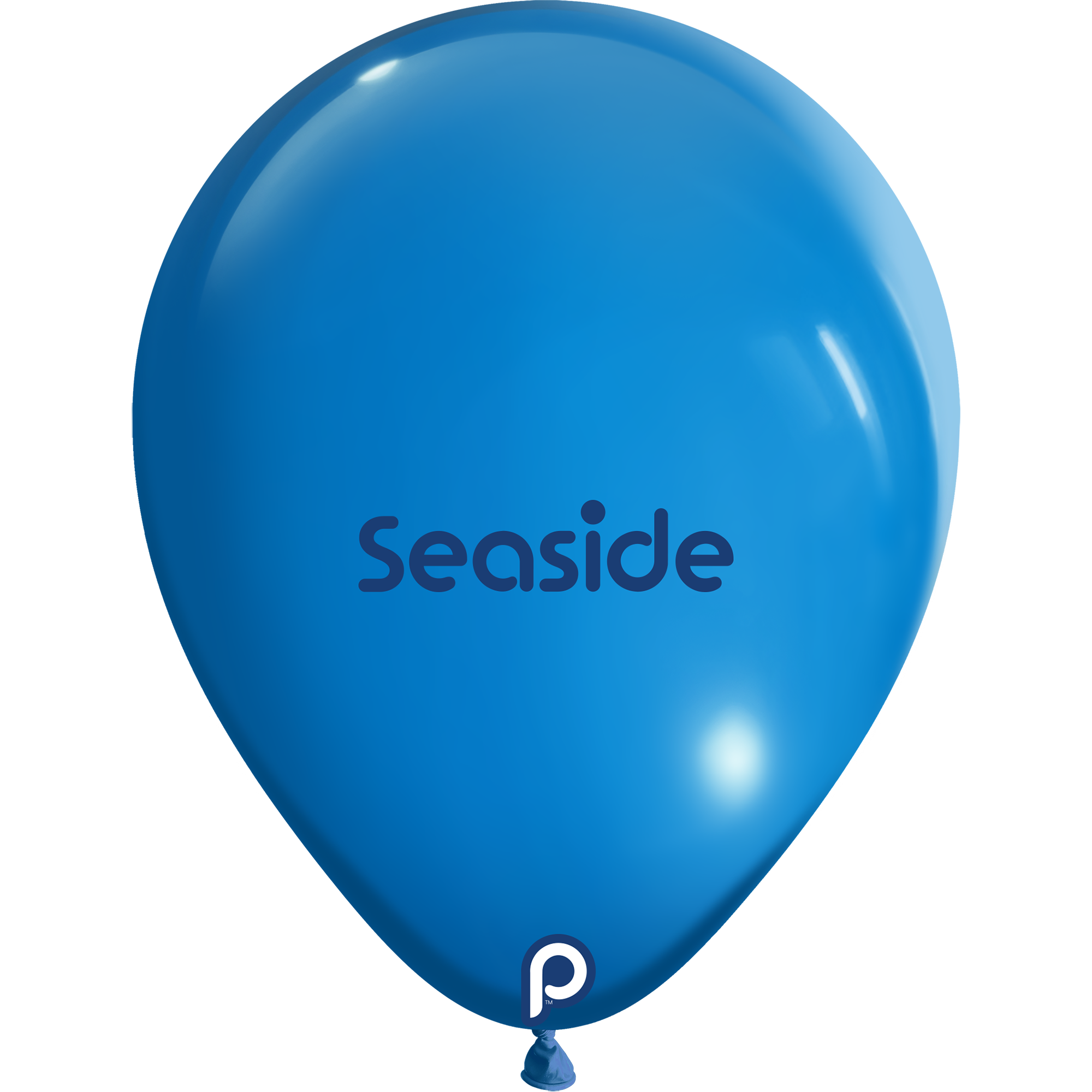 5in SEASIDE Round Prima Latex Balloons - Bag of 100