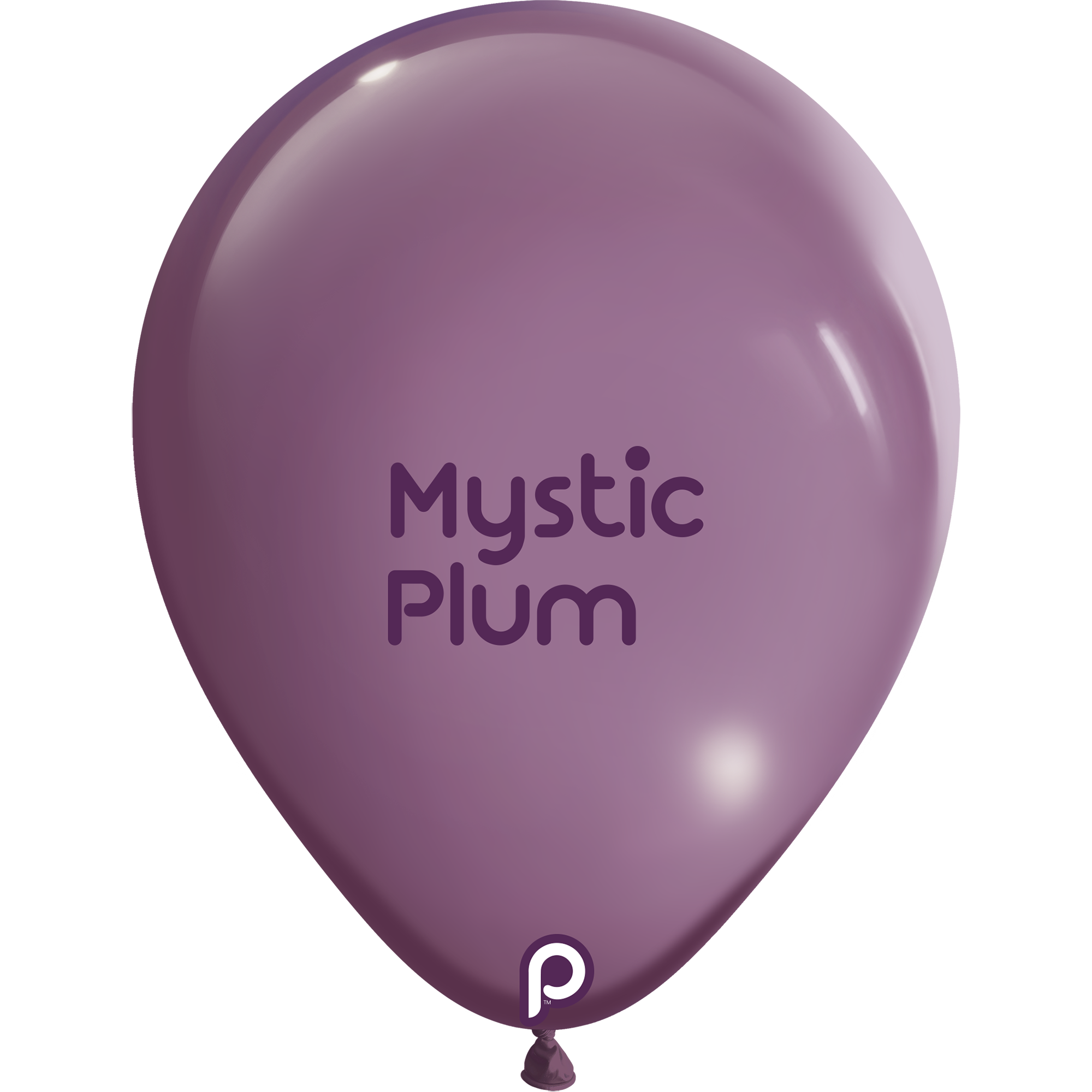 5in MYSTIC PLUM Round Prima Latex Balloons - Bag of 100