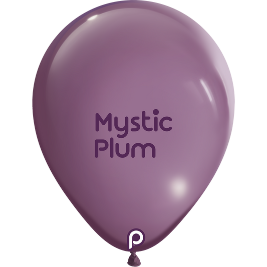 5in MYSTIC PLUM Round Prima Latex Balloons - Bag of 100