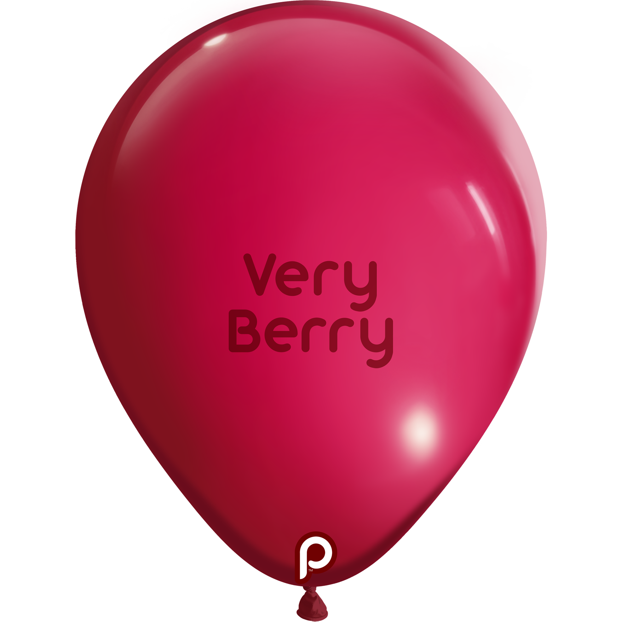 11in VERY BERRY Round Prima Latex Balloons - Bag of 100