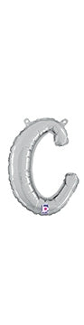 Script Letter c Silver