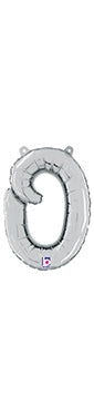 Script Letter o Silver