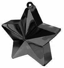 170g Star Balloon Weight BLACK