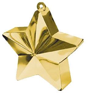 170g Star Balloon Weight GOLD