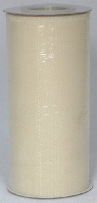 Tulle IVORY 6in x 25yd