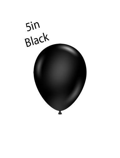 BLACK TufTex Balloon