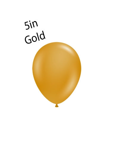 GOLD TufTex Balloon