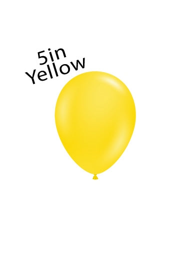 YELLOW TufTex Balloon